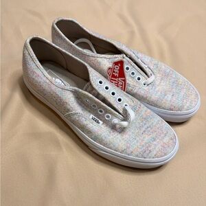 NWT - Rainbow Jersey Vans